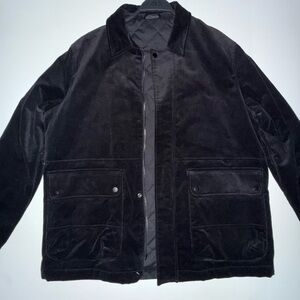 Zara Men's Dark Corduroy Jacket